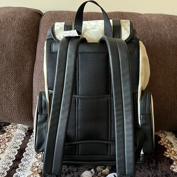 MICHAEL KORS Signature Logo Kent Hemp Rucksack Nylon Utility Backpack NWT - Picture 12 of 16